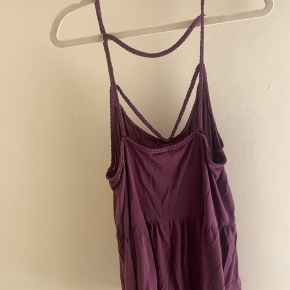 Violet blouse, with part open back - Picture 2 of 2